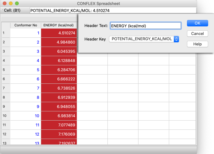 Column Header Energy