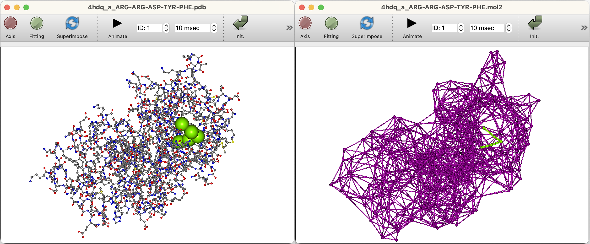 Docked PDB and Mol2