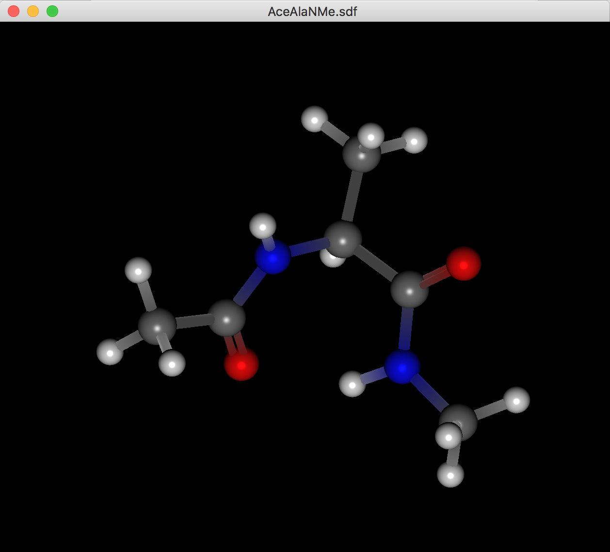 Default Molecule Window